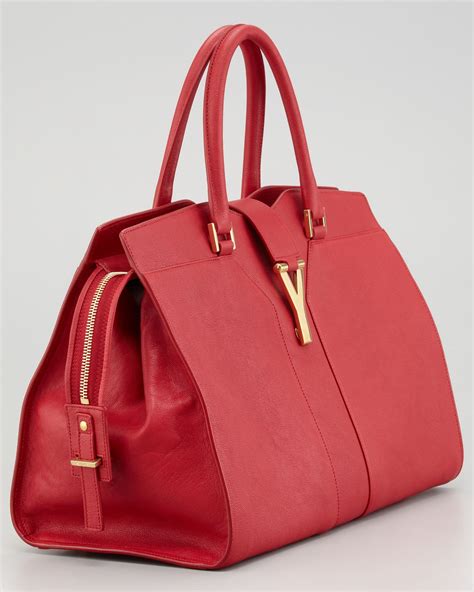 saint laurent red handbag|yves saint laurent handbags authentic.